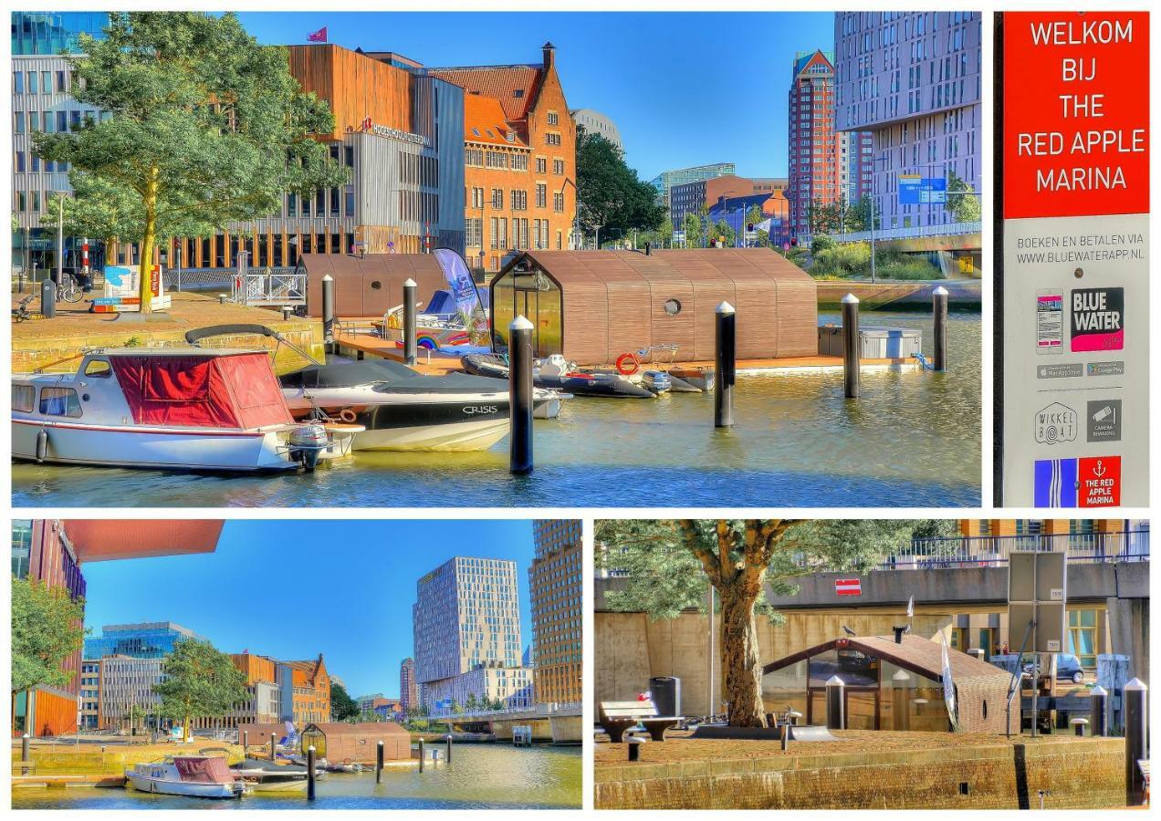 鹿特丹 Wikkelboats At Wijnhaven酒店 外观 照片