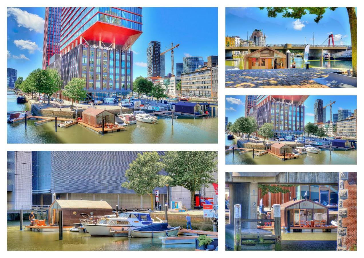 鹿特丹 Wikkelboats At Wijnhaven酒店 外观 照片